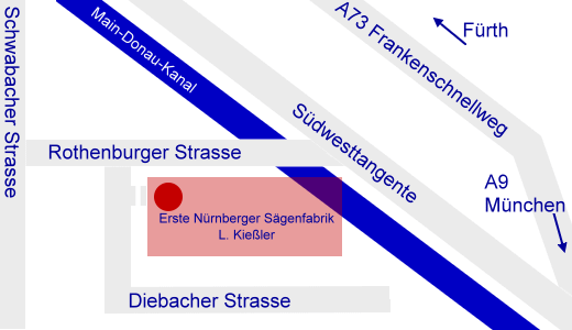 Anfahrtsskizze